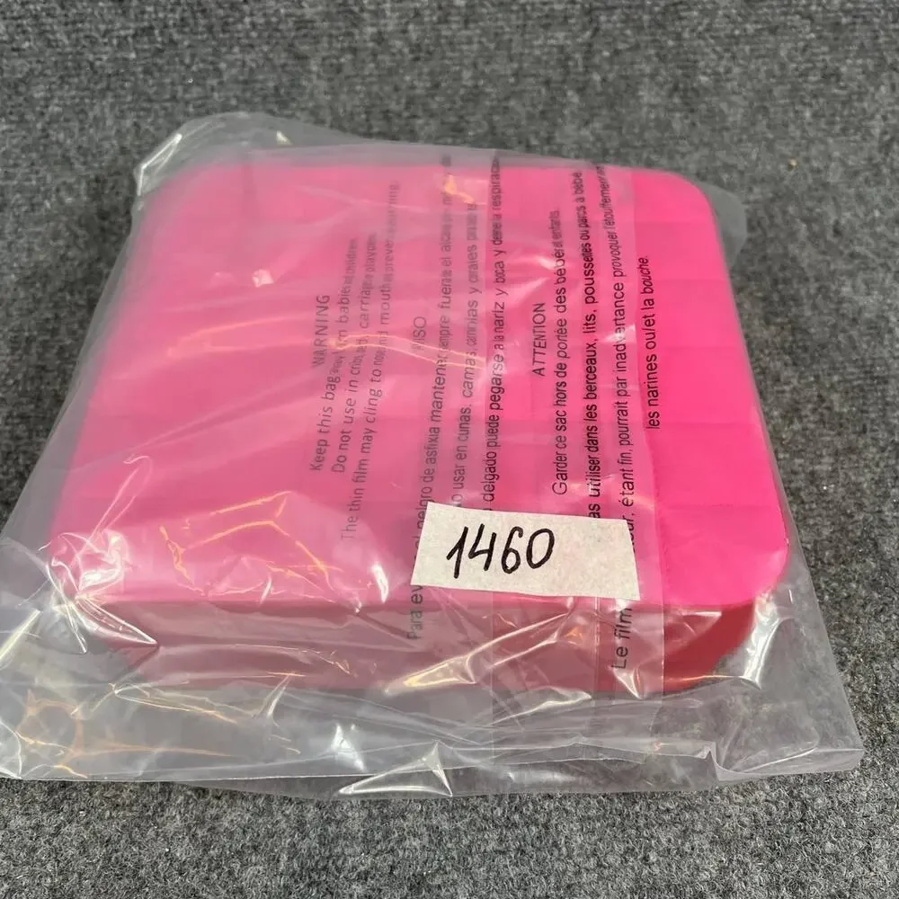 NEW 2pc Estée Lauder Pink Floral Storage Gift Boxes Set Quilted Lid Cosmetic